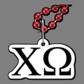 Beaded Necklace W/ Chi Omega Tag